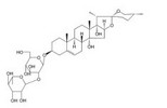 3-O-α-L-鼠李糖-(1→2)-β-葡萄糖麦冬苷元 Saponin V