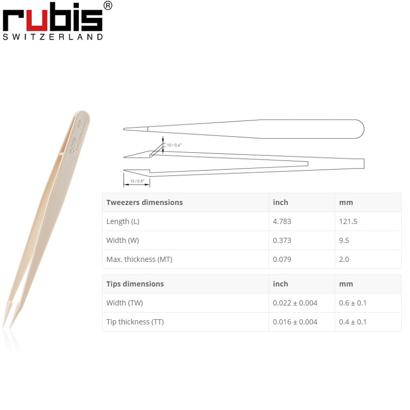 Rubis鑷子K7