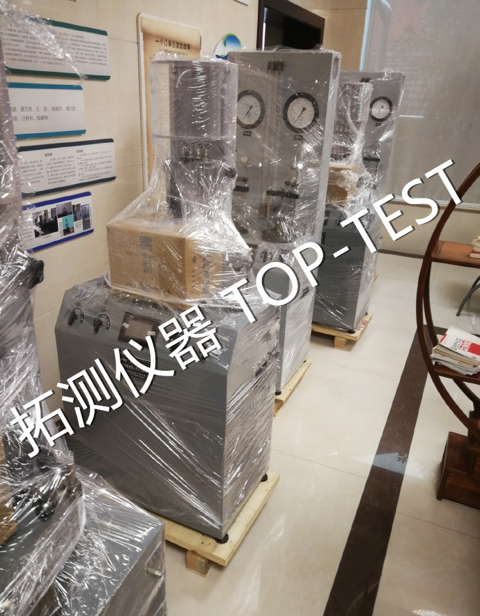 变水头自动渗压试验仪  【多图】【拓测仪器  TOP-TEST】双联渗压仪  四联渗压仪