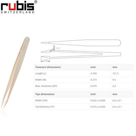 Rubis鑷子K7