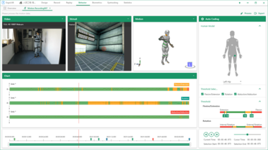 ErgoLAB Motion人体动作姿态分析模块