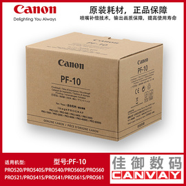 佳能(Canon)PF-10原裝打印頭大幅面噴墨繪圖儀PRO系列機型適用于PRO520/540/560/521/541/561/541S/561S