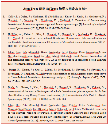 双激发LIBS元素分析技术在地学中的应用