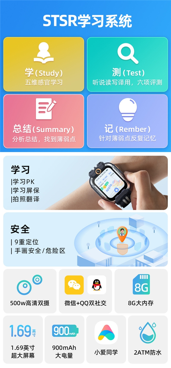 高颜值水桶机：小寻电话手表YES 3 Pro，守护孩子快乐暑假