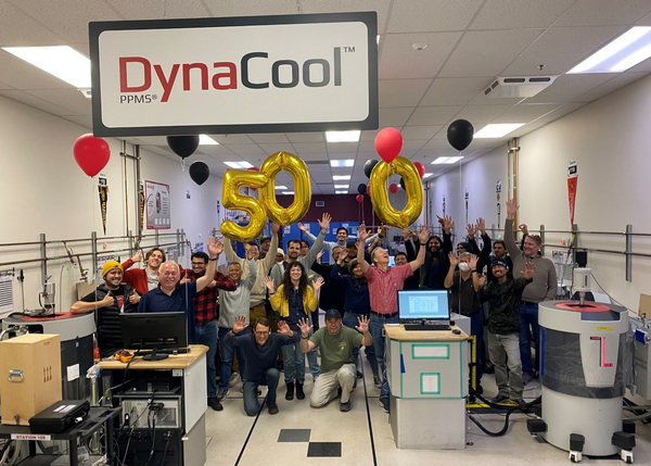 完全無液氦綜合物性測量系統 DynaCool全球生產發貨超過500套！