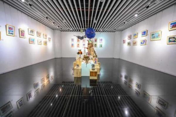 《湖北省少兒書畫大展》在琴臺美術館閉幕