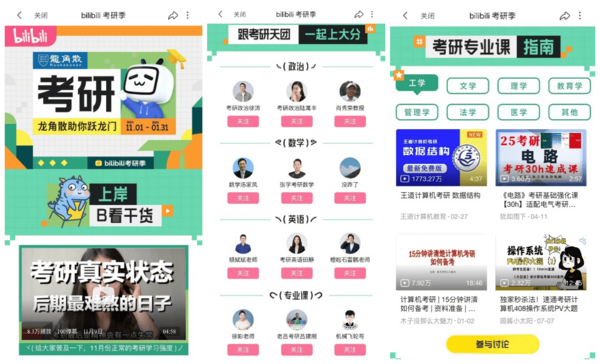 “賽博助考”走紅網絡  龍角散攜手bilibili考研季助力考生背書上岸