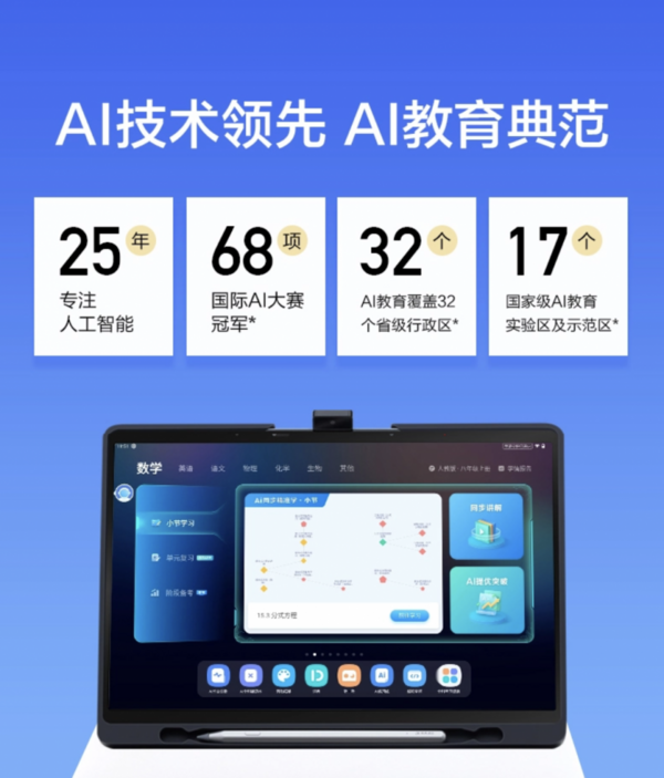 新學期新裝備：AI教育引領者科大訊飛AI學習機重磅升級