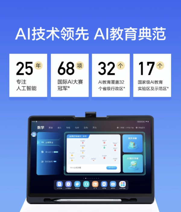 新学期新装备：AI教育引领者科大讯飞AI学习机重磅升级