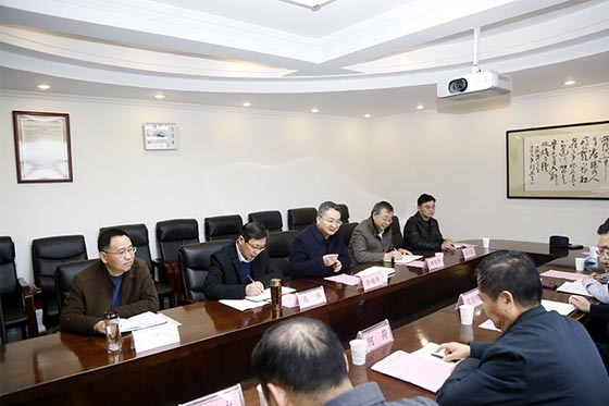 淮北市委統戰部來淮北師范大學調研工作