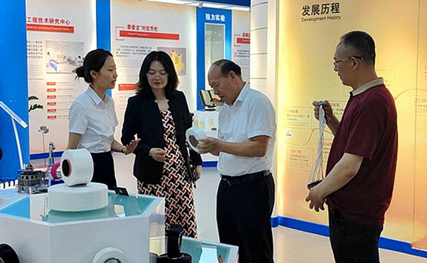 蘭州石化職業技術大學校長李常鋒帶隊赴寧夏寧東能源化工基地開展合作調研