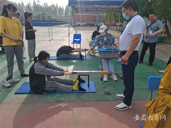 安徽五河县扎实做好2022年初中学业水平体育考试工作