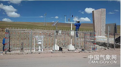 世界海拔最高公路交通氣象自動站建成