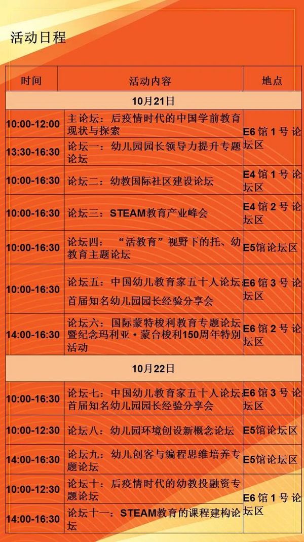 倒計時！上海有一場幼教界的大狂歡等您來！上百大咖、近千品牌、學前托幼無所不含