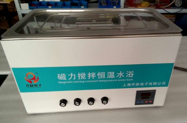 喬躍州磁力攪拌恒溫水浴鍋，雙屏智能顯示