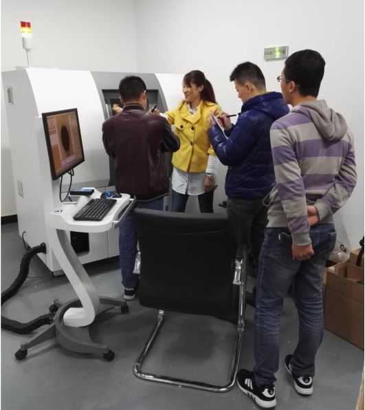 北工大“高分辨率岩石CT系统”验收完成 北工大"高分辨率岩石CT系统"验收完成