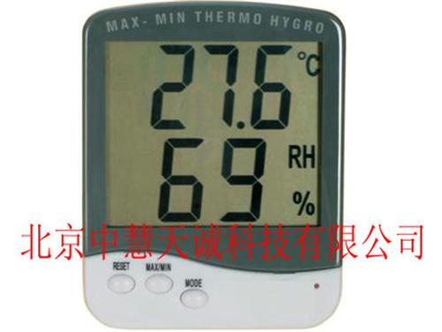 数字式大屏幕温湿度计 型号：JKTA218D