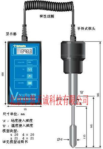便携式粘度计 英国 型号：NDV-700