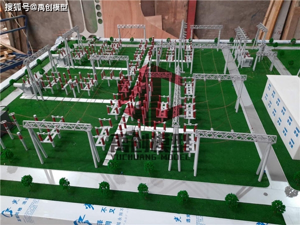 輸變電站模型- 金屬材料變電站模型-變電站模型