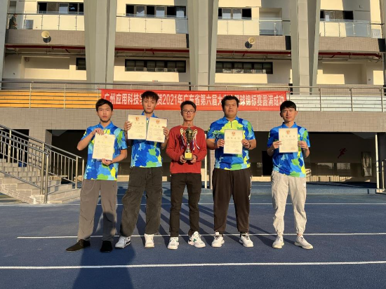 广州铁职院毽球队首次参加2021年广东省大学生第六届毽球锦标赛喜获佳绩