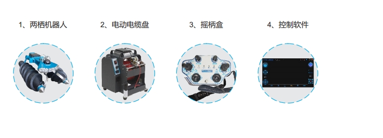 SL-Q6000全地形兩棲管道檢測機器人